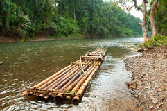 Raft over the river