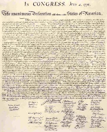 United States Declaration of Independence