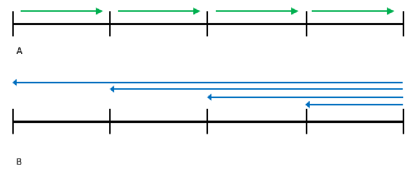 Forward versus backward