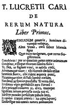 De Rerum Natura