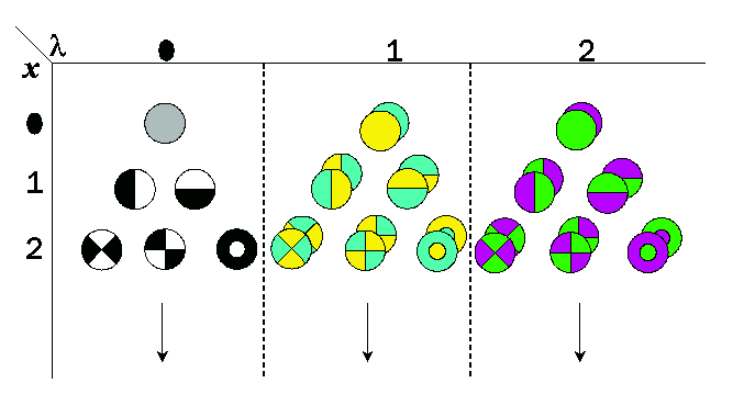 Spatial color model derivatives