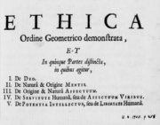 Ethica More Geometrico Demonstrata